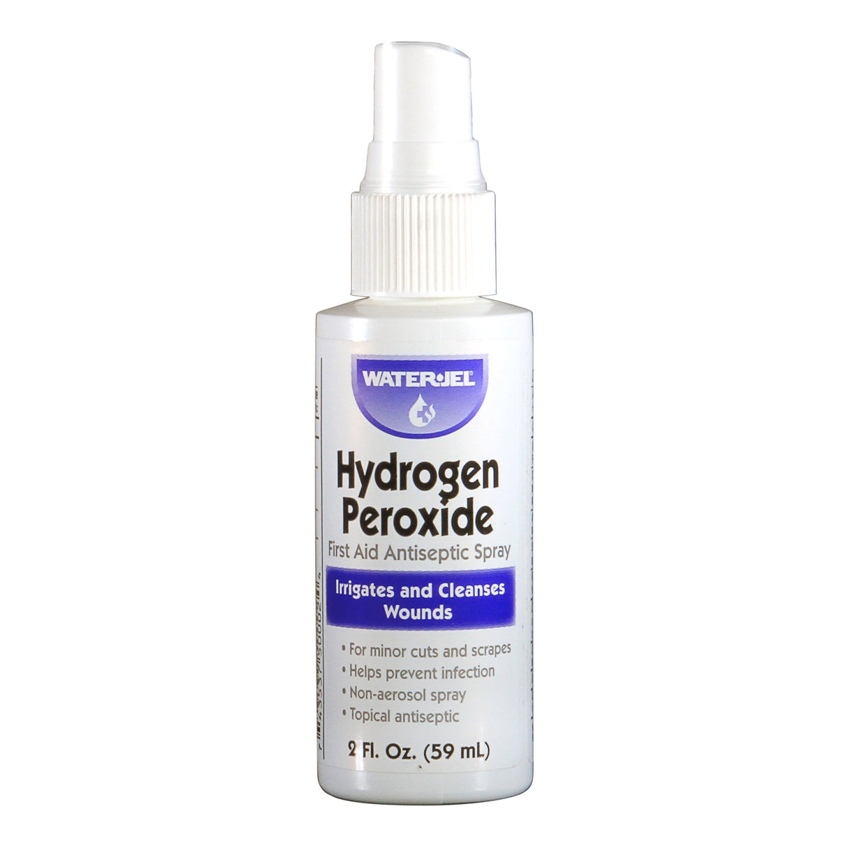 Antiseptic Hydrogen Peroxide Water Jel® Topical Liquid 2 oz. Spray Bottle - BeHope