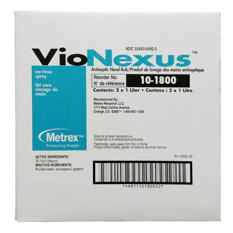 Hand Sanitizer Vionexus™ Ethyl Alcohol Germ Killing Formula - BeHope