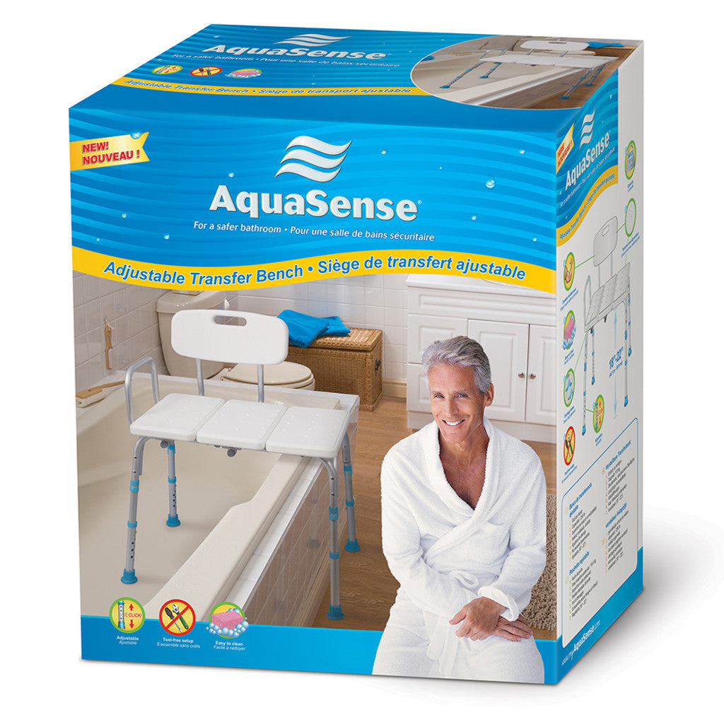 Aquasense Adjustable Transfer Bench -BeHope