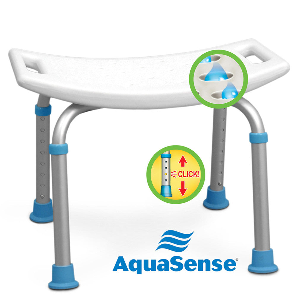 Aquasense Adjustable Bath Seat Without Backrest - BeHope