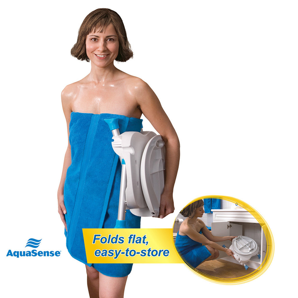 AquaSense Ergonomic Folding Bath Seat -BeHope