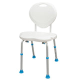 Aquasense Ergonomic Adjustable Bath Seat With Backrest - BeHope