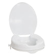 Raised Toilet Seat With Lid, 2" - BeHope