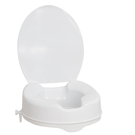Aquasense Raised Toilet Seat With Lid - BeHope
