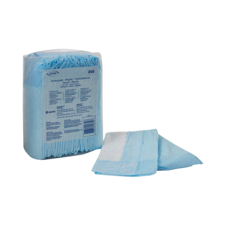 Disposable Underpad TENA® Regular 17 X 24 Inch Fluff Light Absorbency - BeHope