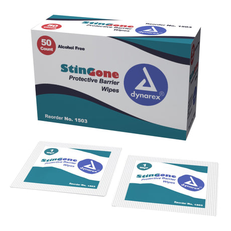 Skin Barrier Wipe StingGone™ 20% Strength Polyaminopropyl Biguanide Individual Packet NonSterile - BeHope