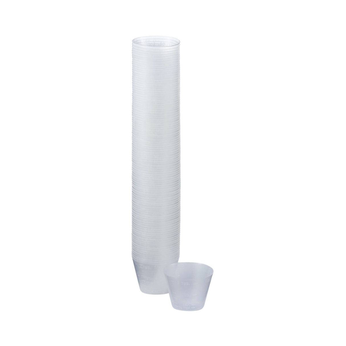 Medicine Cup McKesson 1 oz. Translucent Plastic Disposable NonSterile - BeHope