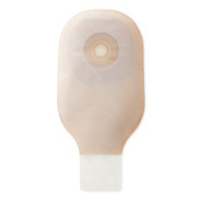 Ostomy Pouch Premier One-Piece System 12 Inch Length Convex, Pre-Cut 3/4 Inch Stoma Drainable