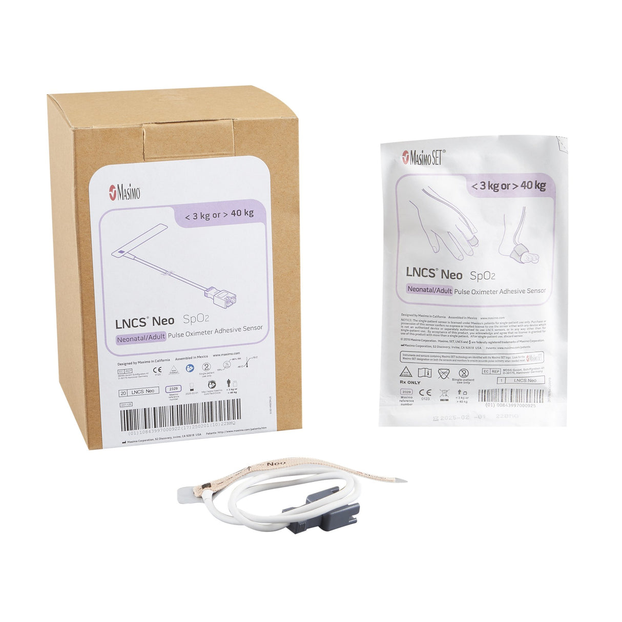 Lncs® Finger Spo2 Sensor with Masimo SET Accuracy - BeHope