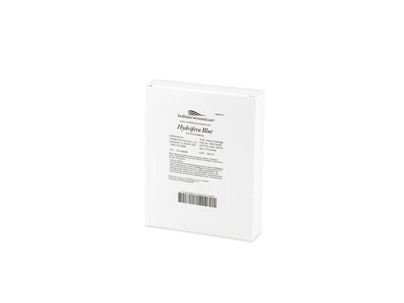 Antibacterial Foam Dressing Hydrofera BLUEÂ® Classic Heavy Drainage 4 X 4 Inch Without Border Without Film Backing Nonadhesive Square Sterile - BeHope