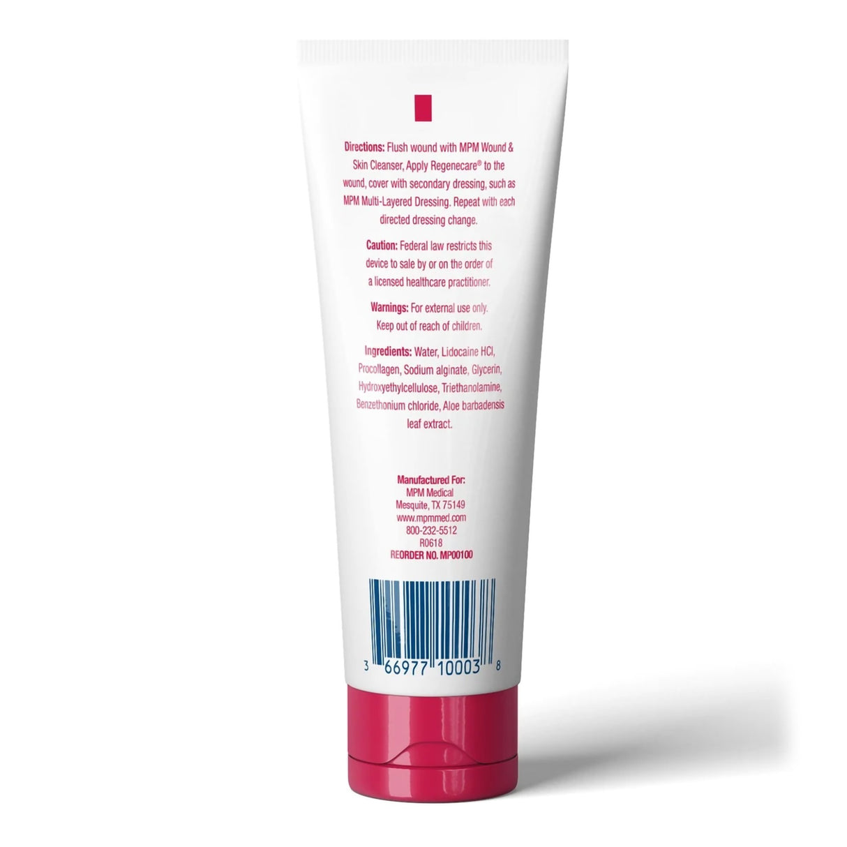 Hydrogel Wound Dressing with Lidocaine RegenecareÂ® 3 oz. Gel / Amorphous NonSterile - BeHope