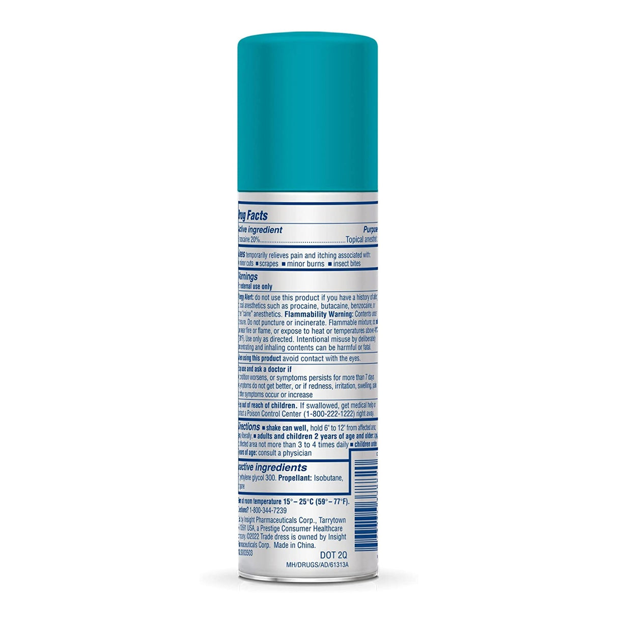 Itch Relief Americaine® 20% Strength Spray 2 oz. Can - BeHope