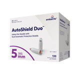 Safety Insulin Pen Needle AutoShield Duo™ 30 Gauge 5 mm Length Automatic Safety with Back-End Shield - BeHope