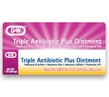 First Aid Antibiotic with Pain Relief Bacitracin / Neomycin / Polymyxin B / Pramoxine HCl G & W® Ointment 30 Gram Tube - BeHope