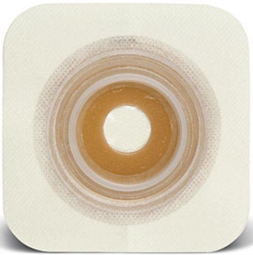 Ostomy Barrier SUR-FIT Natura® Moldable Durahesive® Adhesive 57 mm Flange Sur-Fit® Natura® System Acrylic Collar 1-1/4 to 1-3/4 Inch Opening 2-1/4 X 2-1/4 Inch - BeHope