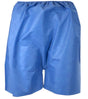 Exam Shorts Large Blue SMS Adult Disposable - BeHope