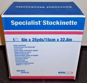 Stockinette Undercast Specialist® 6 Inch X 25 Yard Cotton NonSterile - BeHope