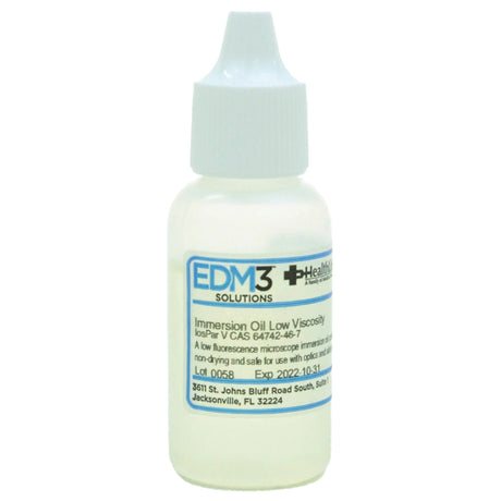Low Viscosity Non-Drying Immersion Oil for Microscopy Orthopedic Use - BeHope