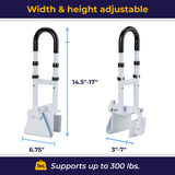 Bathtub Grab Bar Drive™ for Safe and Easy Tub Entry - BeHope