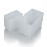 Bin Cup Health Care Logistics® 2-3/4 X 3-1/4 X 5 Inch White Industrial Grade Polymers - BeHope