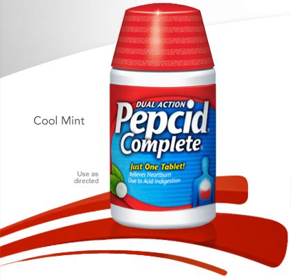 Pepcid® Complete Heartburn Relief Antacid Chewable Tablets - BeHope
