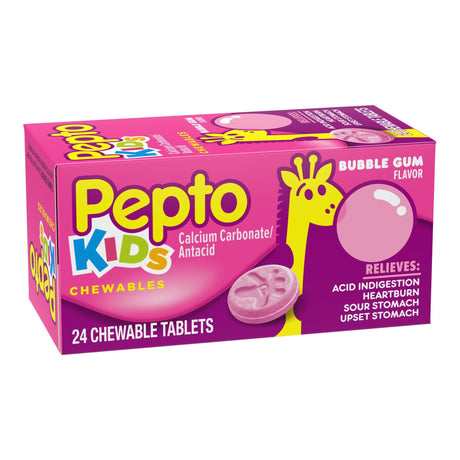 Children's Pepto® Chewable Tablets for Upset Stomach Relief - BeHope