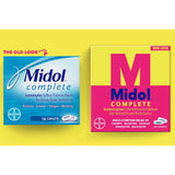 Cramp Relief Midol® Complete 500 mg - 60 mg - 15 mg Strength Acetaminophen / Caffeine / Pyrilamine Maleate Caplet 24 per Box - BeHope