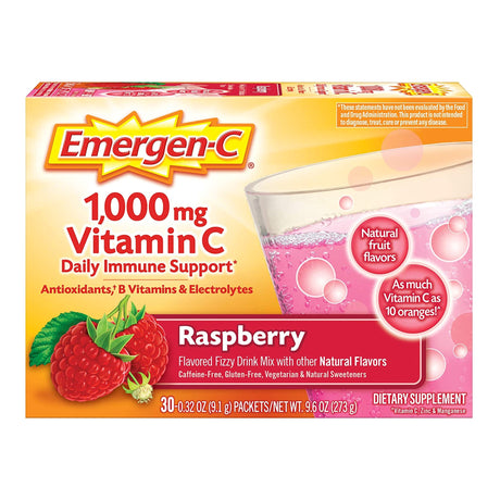 Emergen-c® Daily Immune Support Oral Supplement with Antioxidants B-Vitamins Electrolytes - BeHope