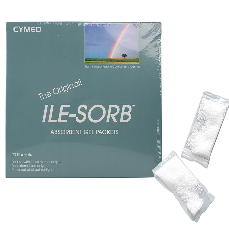 Ile-sorb® Original Absorbent Gel Packets for Ileostomy Fluid - BeHope