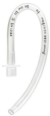 Uncuffed Endotracheal Tube Flexicare® VentiSeal Curved 8.0 mm Adult Murphy Eye - BeHope