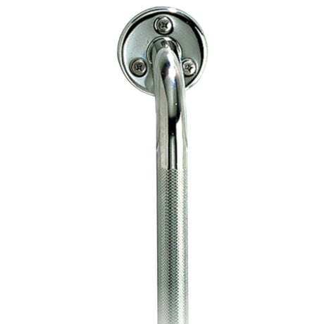 Aquasense Knurled Chrome Grab Bar - BeHope