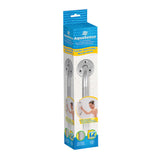 AquaSense Knurled Chrome Grab Bar -BeHope