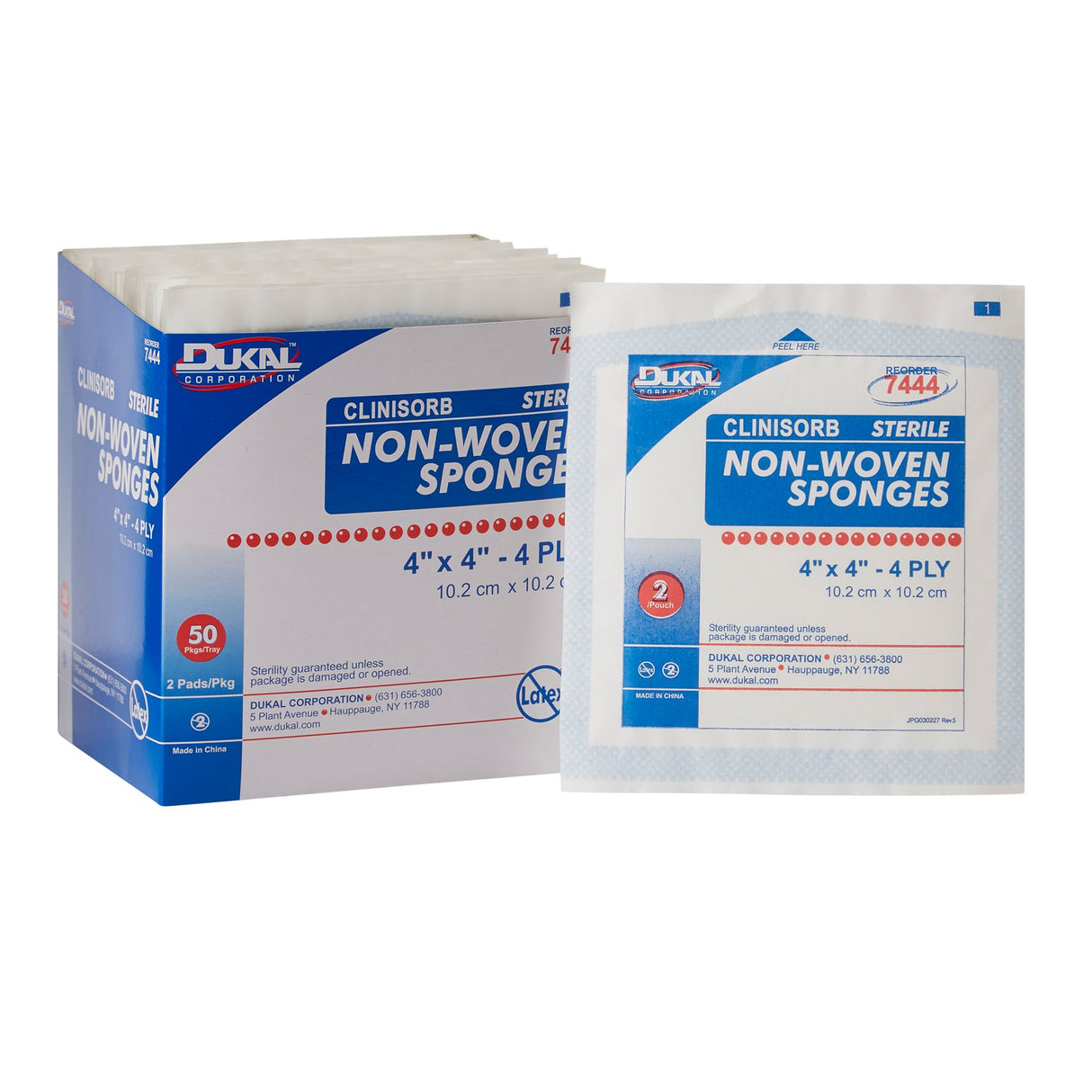 Nonwoven Sponge Clinisorb Highly Absorbent Multi-Purpose for Wound Care - BeHope