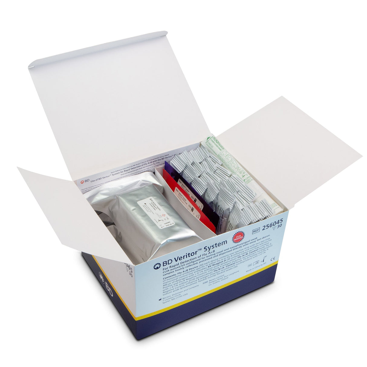 BD Veritor™ System Influenza A + B CLIA Waived Test Kit - BeHope