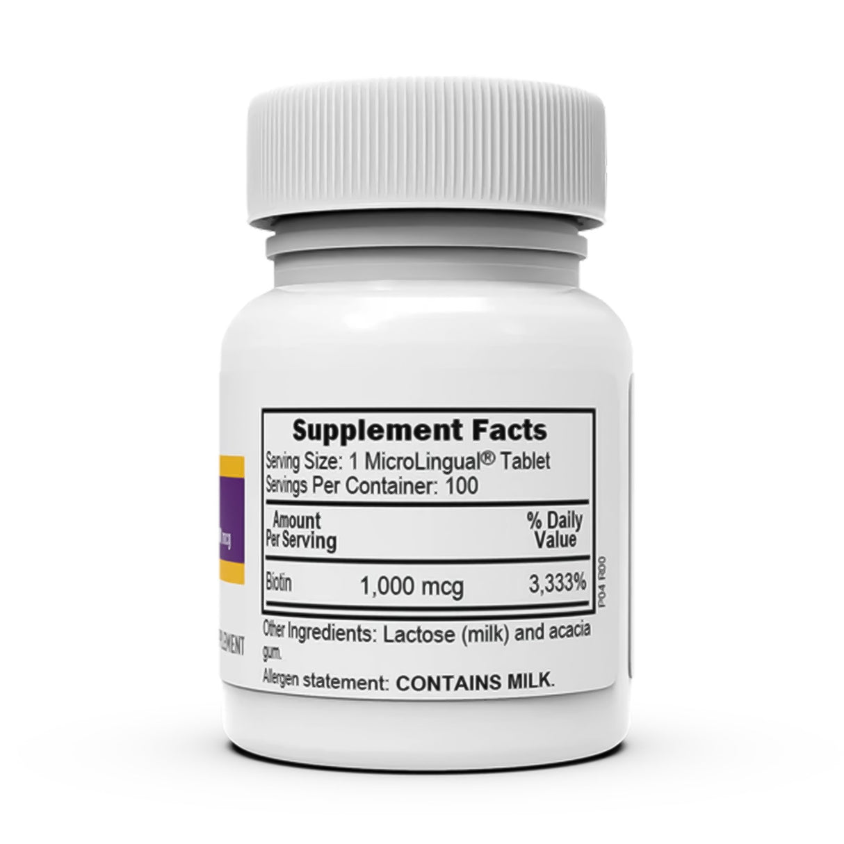 Biotin Supplement Up&Up Vitamin B7 1,000 mcg Strength Tablet 100 per Bottle - BeHope