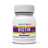 Biotin Supplement Up&Up Vitamin B7 1,000 mcg Strength Tablet 100 per Bottle - BeHope