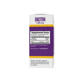 Biotin Supplement Up&Up Vitamin B7 1,000 mcg Strength Tablet 100 per Bottle - BeHope