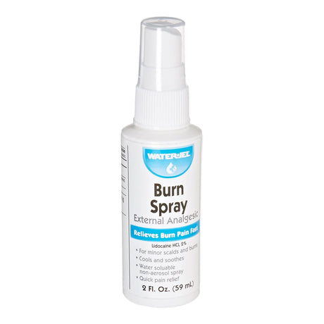 Burn Relief Lidocaine HCl Water Jel® Burn Spray Topical Liquid 2 oz. Spray Bottle - BeHope