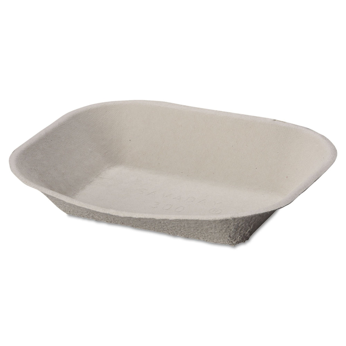 Food Service Tray Chinet® 7 X 9 Inch Beige Molded Fiber - BeHope