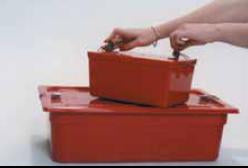 Autoclavable Instrument Container with Basket and Latch for Procedure Sets - BeHope