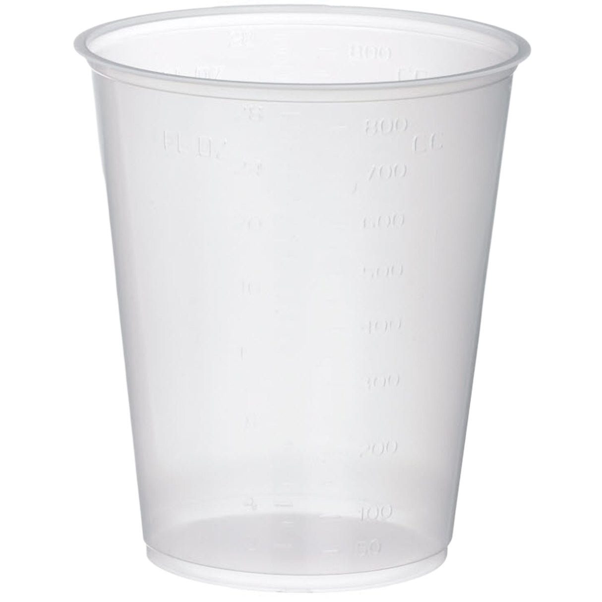 Pitcher Liner Medegen Translucent, Polystyrene, Graduated, 28 oz. - BeHope