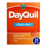 Cold and Cough Relief DayQuil® 325 mg - 10 mg - 5 mg Strength Gelcap 24 per Box - BeHope