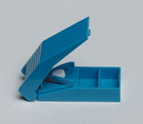 Pill Cutter Hand Operated Blue