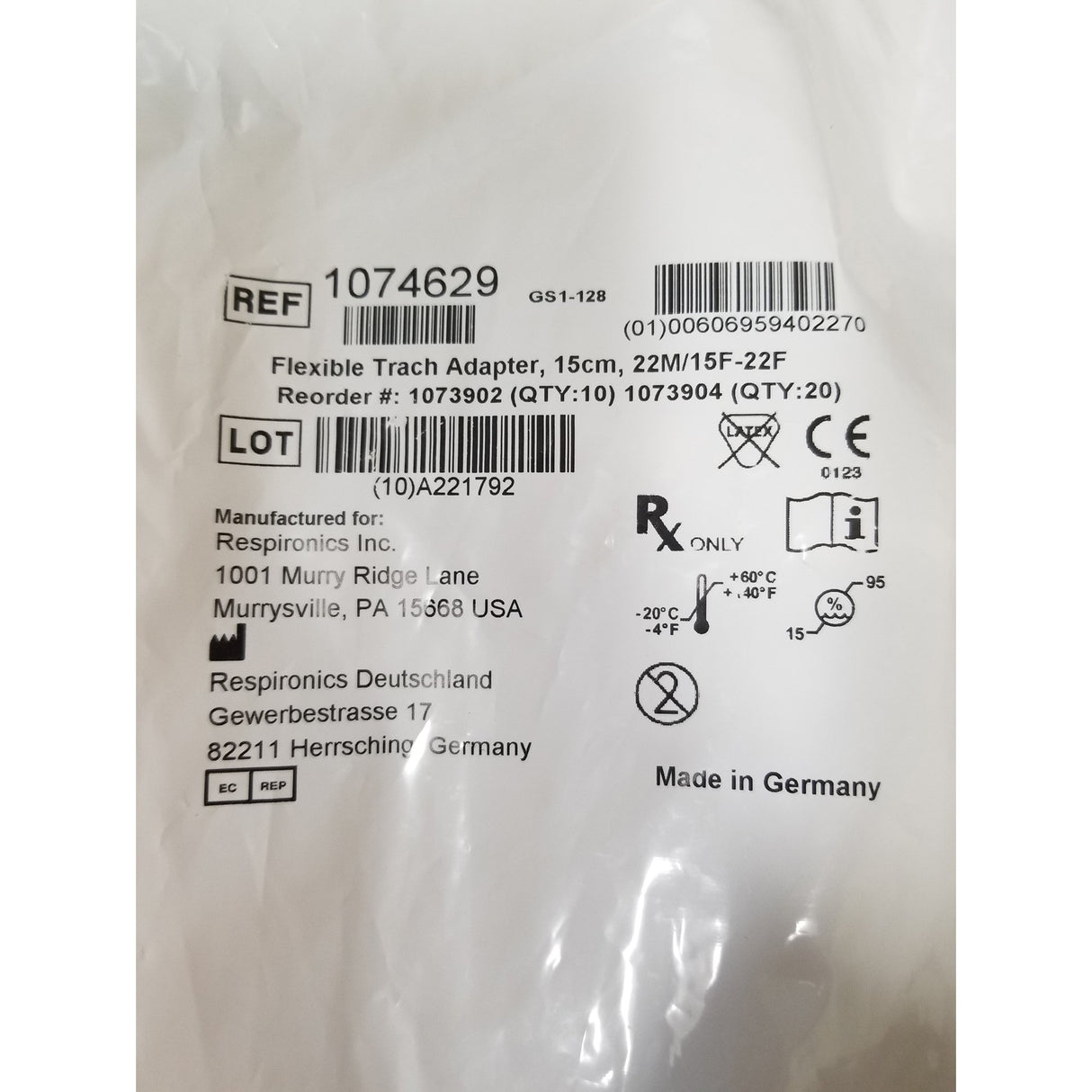 Flexible Trach Adapter - BeHope