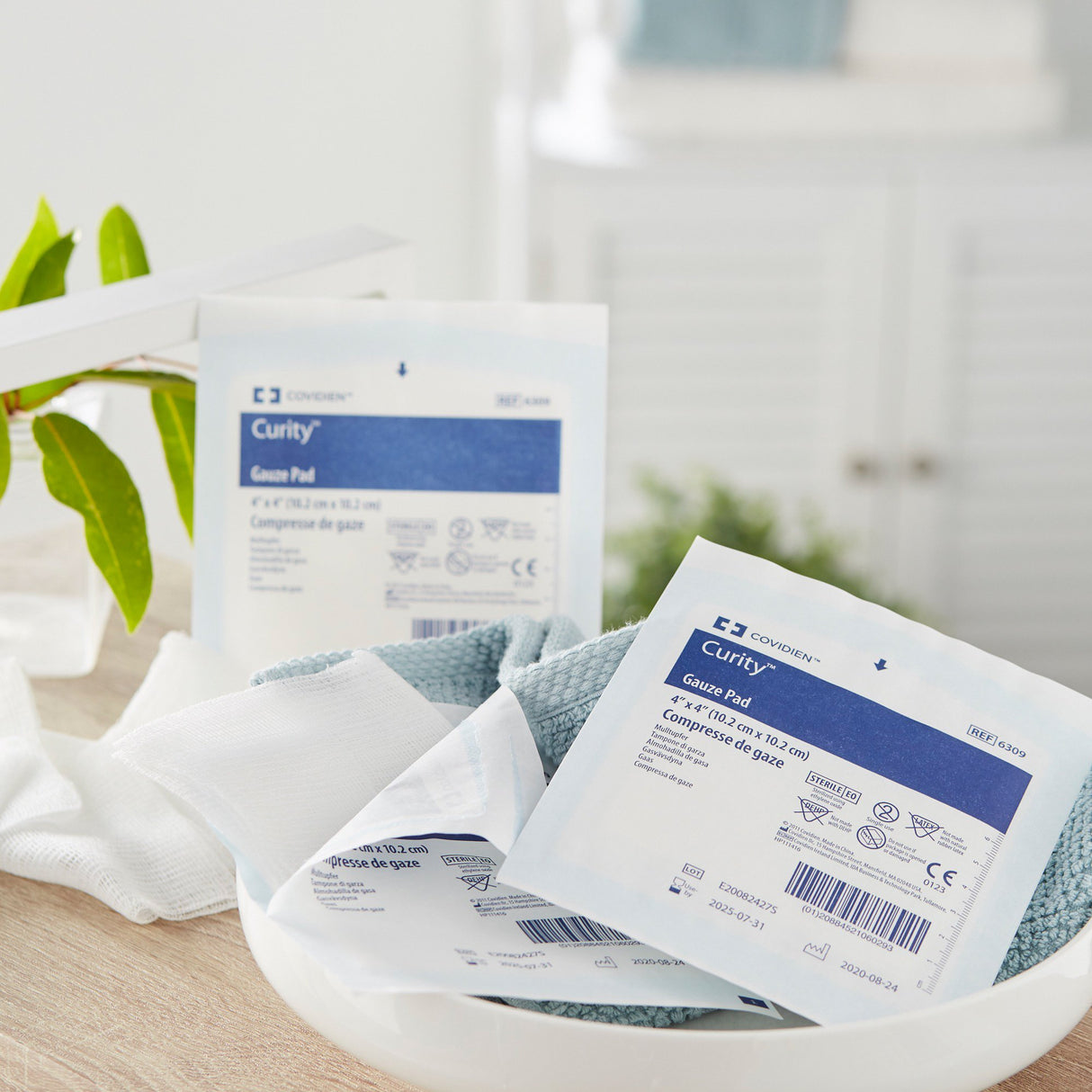 Gauze Sponge Curity™ 4 X 4 Inch 12-Ply Sterile 1 per Pack - BeHope