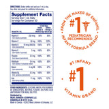 Pediatric Multivitamin Supplement Poly·Vi·Sol® with Iron Vitamin A 1,500 IU Strength Oral Drops 1.67 oz. - BeHope