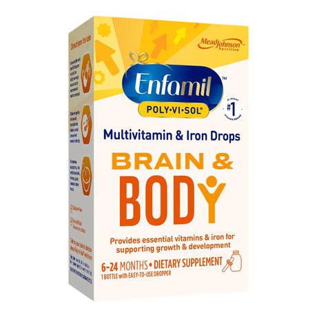 Pediatric Multivitamin Supplement Poly·vi·sol® with Iron Oral Drops - BeHope
