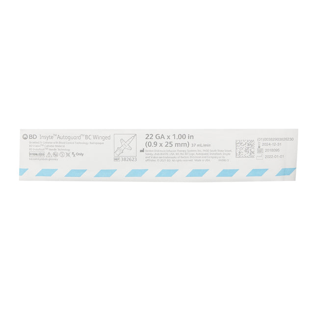 Peripheral IV Catheter BD Insyte Autoguard BC Vialon Blood Control Safety - BeHope