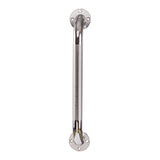 Bathtub Grab Bar DMI® Silver Knurled Steel - BeHope