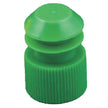 McKesson Tube Closure Polyethylene Flanged Plug Cap Green 16 mm For Use with 16 mm Blood Drawing Tubes, Glass Test Tubes, Plastic Culture Tubes NonSterile - BeHope
